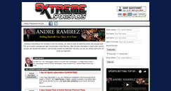 Desktop Screenshot of extremesportspicks.com